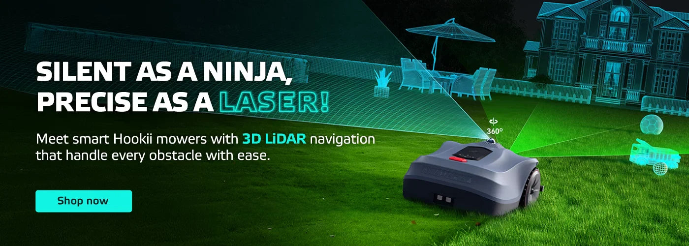 Robotgräsklippare utan kabel